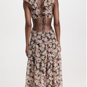Astr Floral Maxi Dress